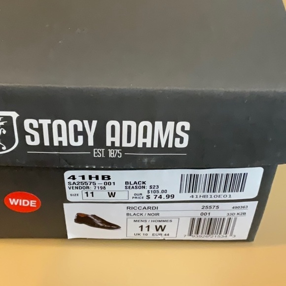 Stacy Adams RICCARDI Plain Toe Oxford black - Picture 9 of 9